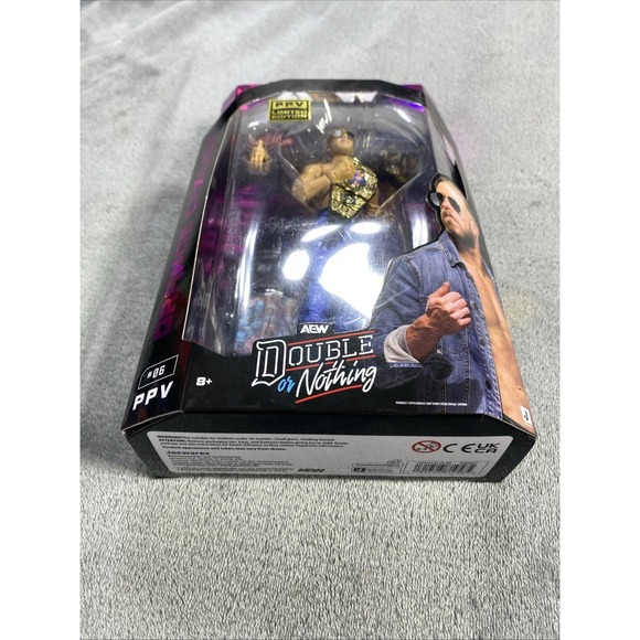 AEW Orange Cassidy Figurine 06 Champion Unrivaled PPV Limited Edition Target NEW - Picture 3 of 10